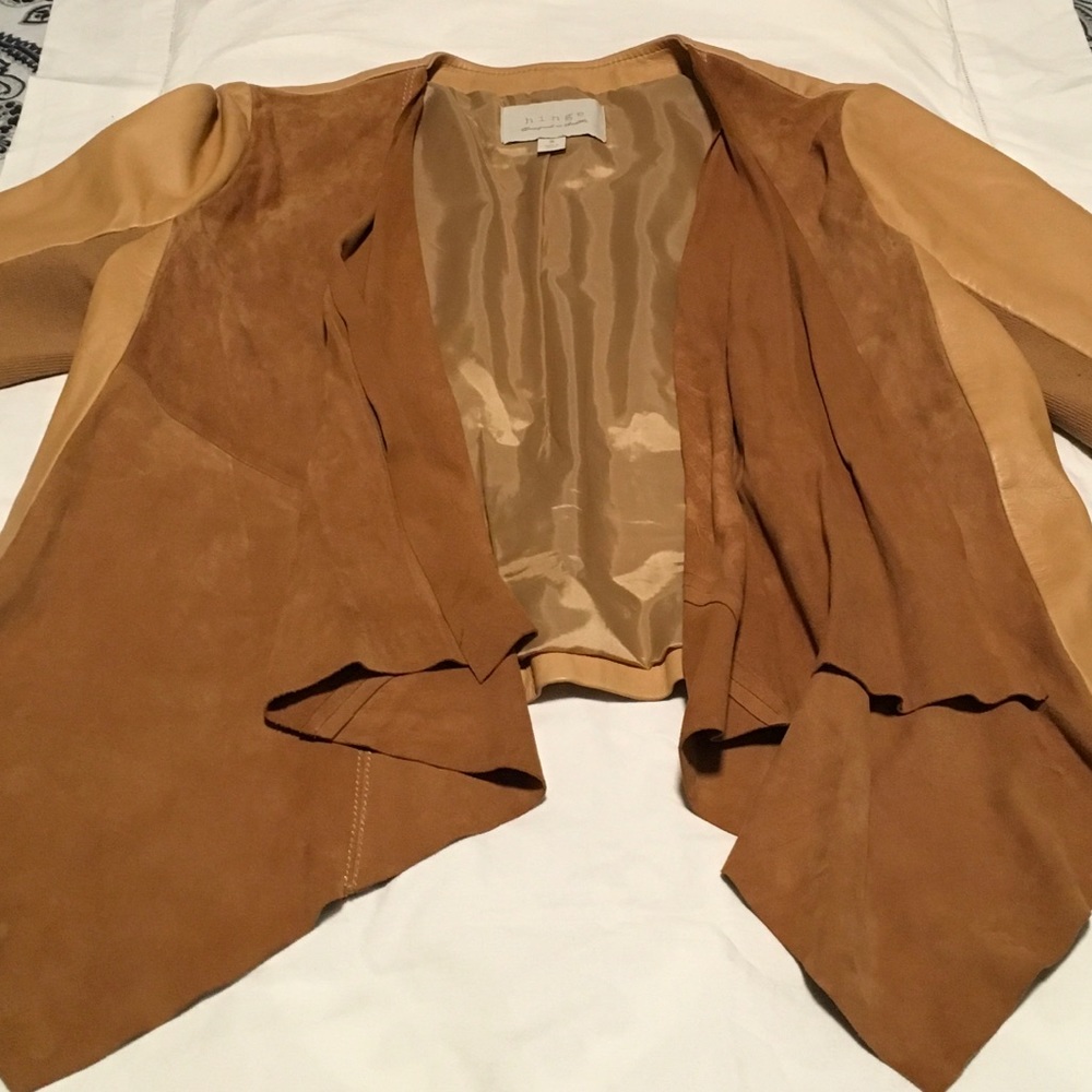 Soft leather jacket